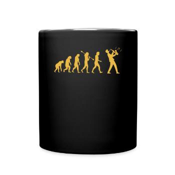 Saxophone Saxophoniste Saxophoniste - Mug uni - noir - Devant