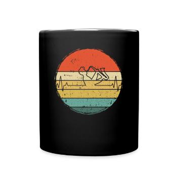 Saxophone Saxophoniste Saxophoniste - Mug uni - noir - Devant