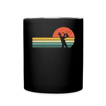 Saxophone Saxophoniste Saxophoniste - Mug uni - noir - Devant