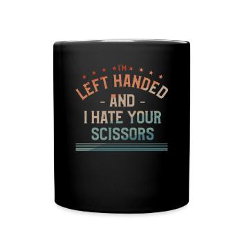 I Don't Go Anywhere Without My Bipod Coyote - Full Colour Mug - black - Front