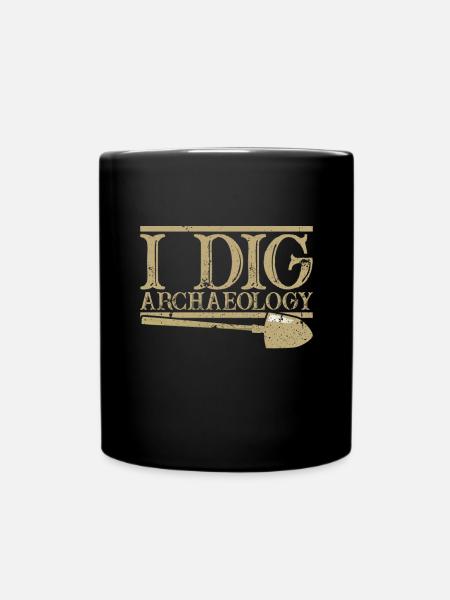 Archaeology - Full Colour Mug - black