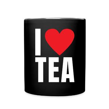 Tea Lover Gifts - Full Colour Mug - black - Front