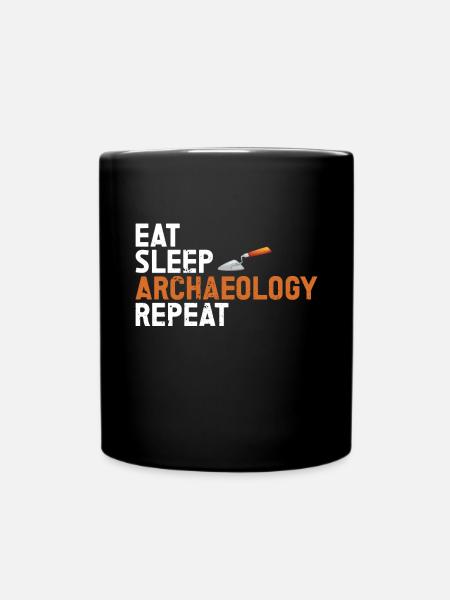 Archéologie - Mug uni - noir