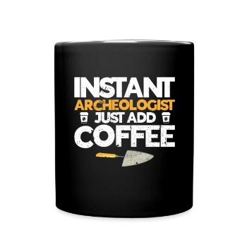 Archaeology - Full Colour Mug - black - Front