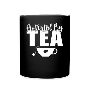 Teeliebhaber Geschenke - Tasse einfarbig - Schwarz - Vorne