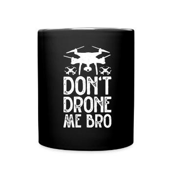 Drone - Full Colour Mug - black - Front