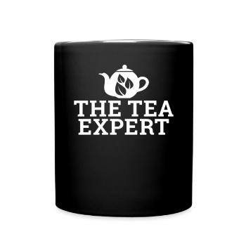 Teeliebhaber Geschenke - Tasse einfarbig - Schwarz - Vorne