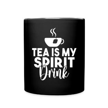 Tea Lover Gifts - Full Colour Mug - black - Front