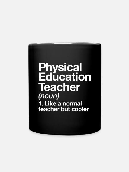 Définition du professeur d'éducation physique ÉP sportive - Mug uni - noir
