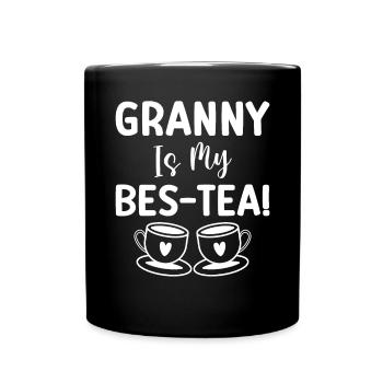Teeliebhaber Geschenke - Tasse einfarbig - Schwarz - Vorne