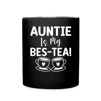Tea Lover Gifts - Full Colour Mug - black - Front