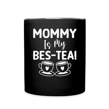 Tea Lover Gifts - Full Colour Mug - black - Front