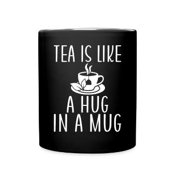 Tea Lover Gifts - Full Colour Mug - black - Front