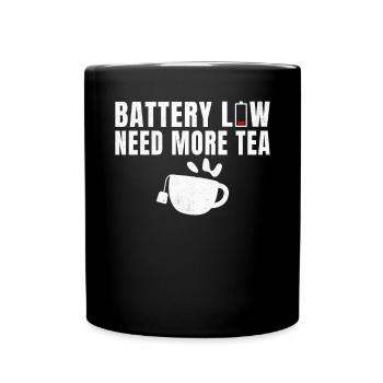 Teeliebhaber Geschenke - Tasse einfarbig - Schwarz - Vorne