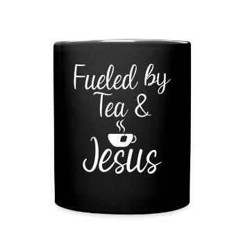 Tea Lover Gifts - Full Colour Mug - black - Front