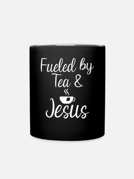 Teeliebhaber Geschenke - Tasse einfarbig - Schwarz