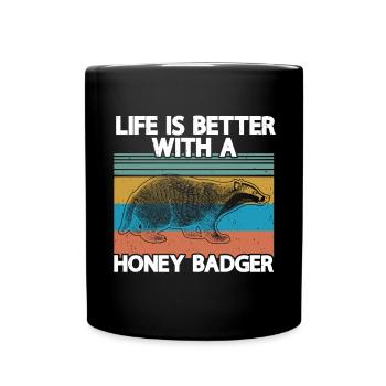 Ratel - Mug uni - noir - Devant