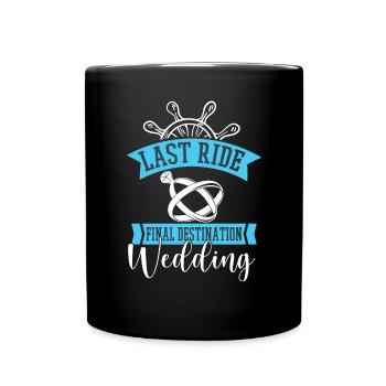 Junggesellinnenabschied | Frauen | Braut - Tasse einfarbig - Schwarz - Vorne