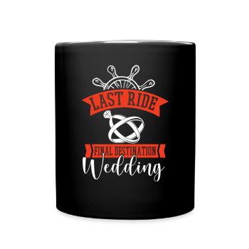 Junggesellinnenabschied - Tasse einfarbig - Schwarz - Vorne