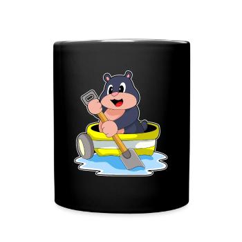 Petite Bateau Mole - Mug uni - noir - Devant