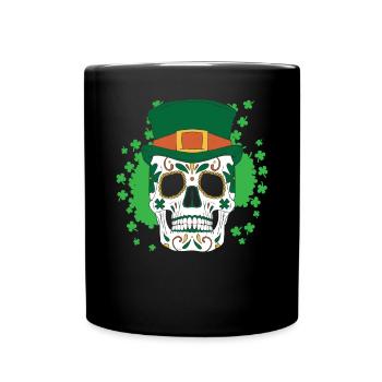 Shenanigan Shamrock St. Patricks Day Irish Pride - Tasse einfarbig - Schwarz - Vorne