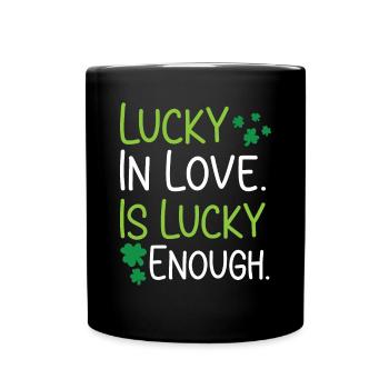 Shenanigan Shamrock St. Patricks Day Irish Pride - Tasse einfarbig - Schwarz - Vorne