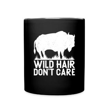 Bison - Full Colour Mug - black - Front