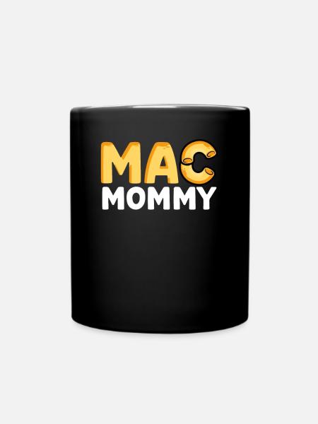 Mac Mama - Tasse einfarbig - Schwarz