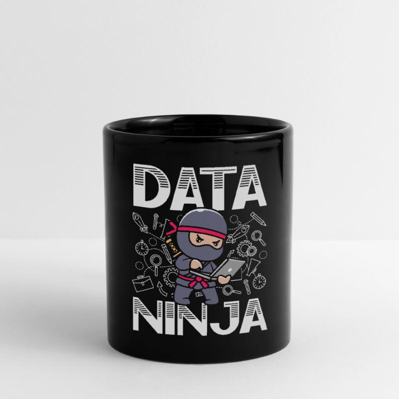Data Ninja Data Whisperer Data Scientist Full Colour Mug