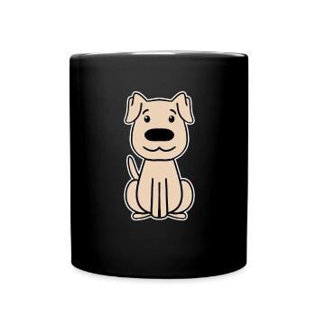 Chiens propriétaires de chiens - Mug uni - noir - Devant