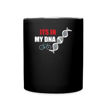 Accessoires de vélo Motif cycliste - Mug uni - noir - Devant