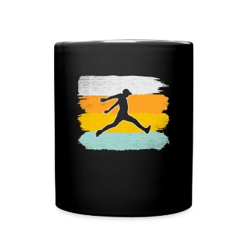 Parkour Retro - Full Colour Mug - black - Front