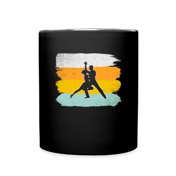 Danse Rétro - Mug uni - noir - Devant