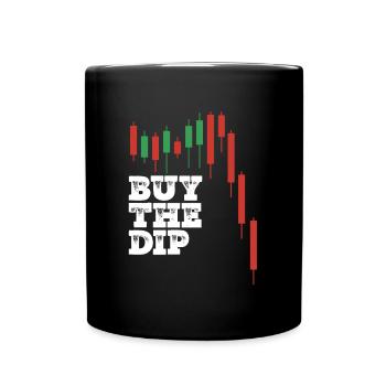 Acheter la bougie qui tombe - Mug uni - noir - Devant