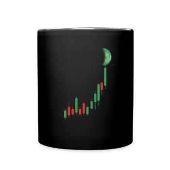 Diagramme cryptographique vert - Mug uni - noir - Devant