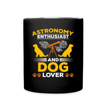 Astronomie du système solaire I Passionné d’astronomie et - Mug uni - noir - Devant