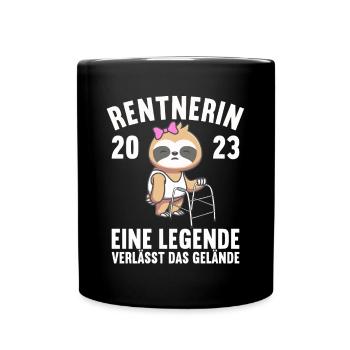 Pension Retraite Adieu Collègue Retraité 2023 - Mug uni - noir - Devant