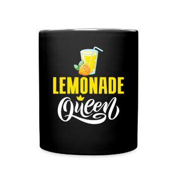 Lemonade Gift Ideas - Full Colour Mug - black - Front