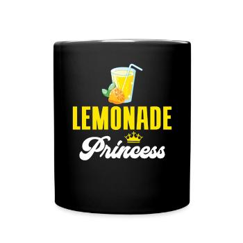 Limonade Geschenkideen - Tasse einfarbig - Schwarz - Vorne