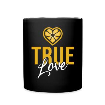 Limonade Geschenkideen - Tasse einfarbig - Schwarz - Vorne