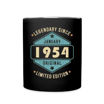 Legendary Since January 1954 Limited Edition - Tasse einfarbig - Schwarz - Vorne