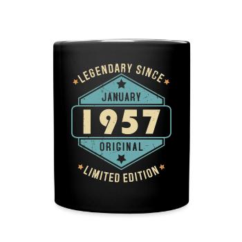 Legendary Since January 1957 Limited Edition - Tasse einfarbig - Schwarz - Vorne