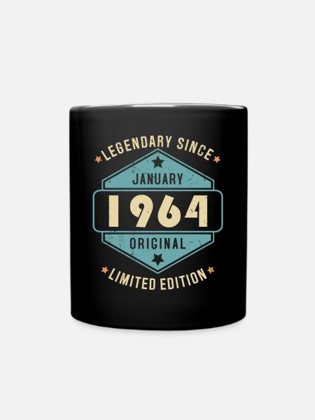 Légendaire depuis janvier 1964 Edition Limitée - Mug uni - noir