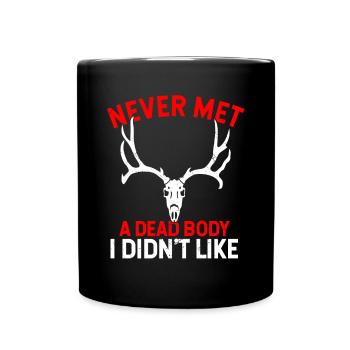 Taxidermiste Collecter les cadavres Taxidermie fluide - Mug uni - noir - Devant