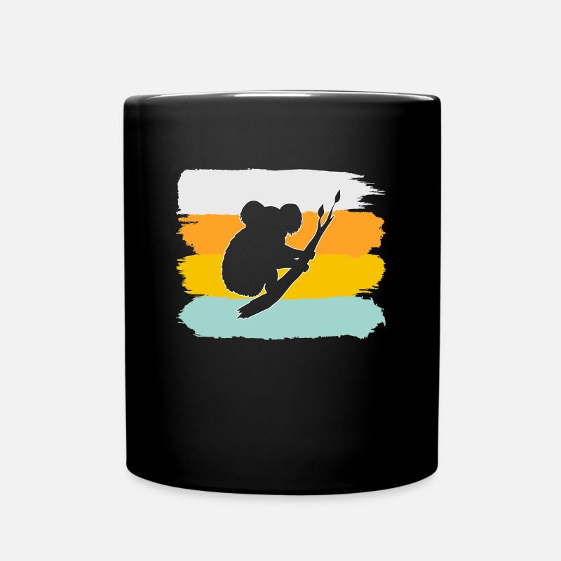 Koala Rétro - Mug uni - noir