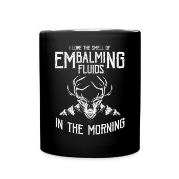 Taxidermiste Animaux morts Conserver les fluides Taxidermie - Mug uni - noir - Devant