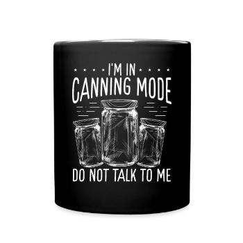 Homesteading Saison de mise en conserve Mode nourriture perserve - Mug uni - noir - Devant