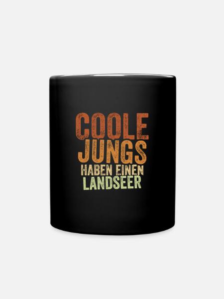 Landseer - Tasse einfarbig - Schwarz