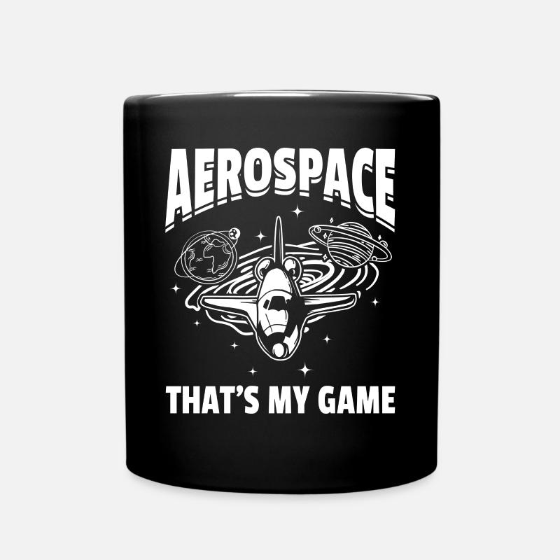 Aerospace That's My Game - Aerospace Space Ship - Tasse einfarbig - Schwarz
