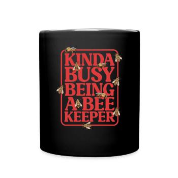 Beekeeper Beekeeper Bee Beekeeping Gift - Full Colour Mug - black - Front
